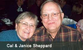 Cal and Janice Sheppard